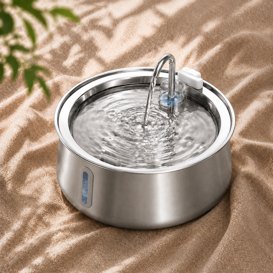 Feryn Clarté | Fontaine à eau inox pour chat Feryn