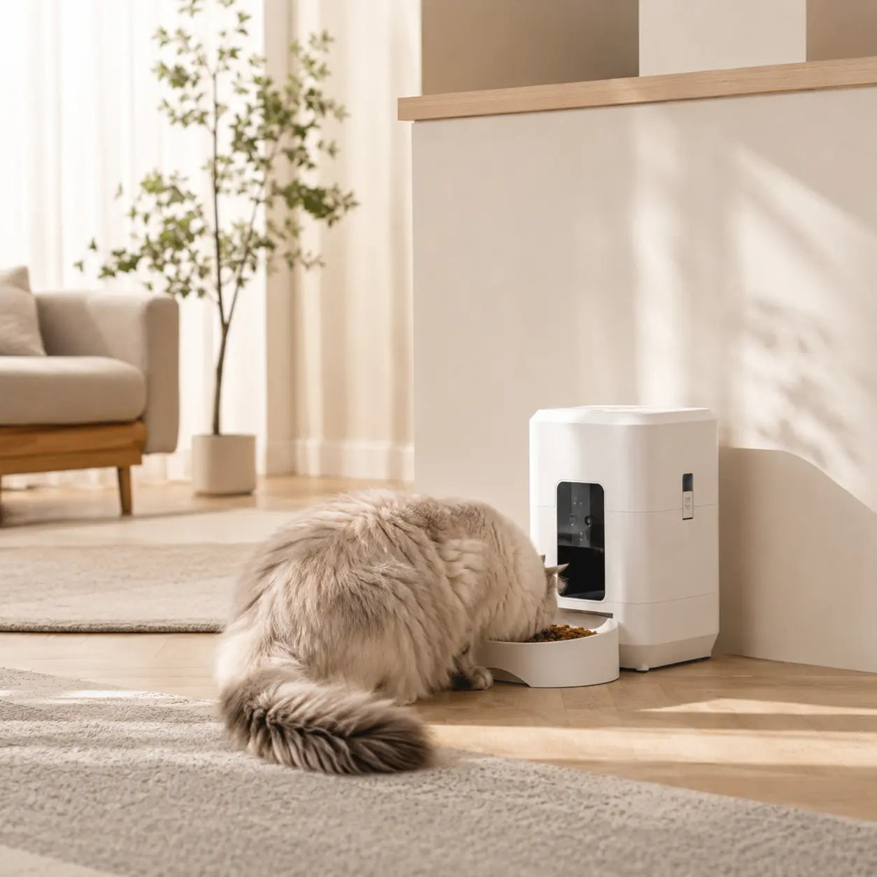 Distributeur de croquettes automatique pour chat — programmable, WiFi | Feryn