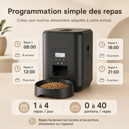 Distributeur de croquettes automatique pour chat — programmable, WiFi | Feryn