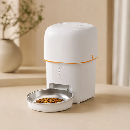 Distributeur de croquettes automatique 2L pour chat — WiFi | Feryn