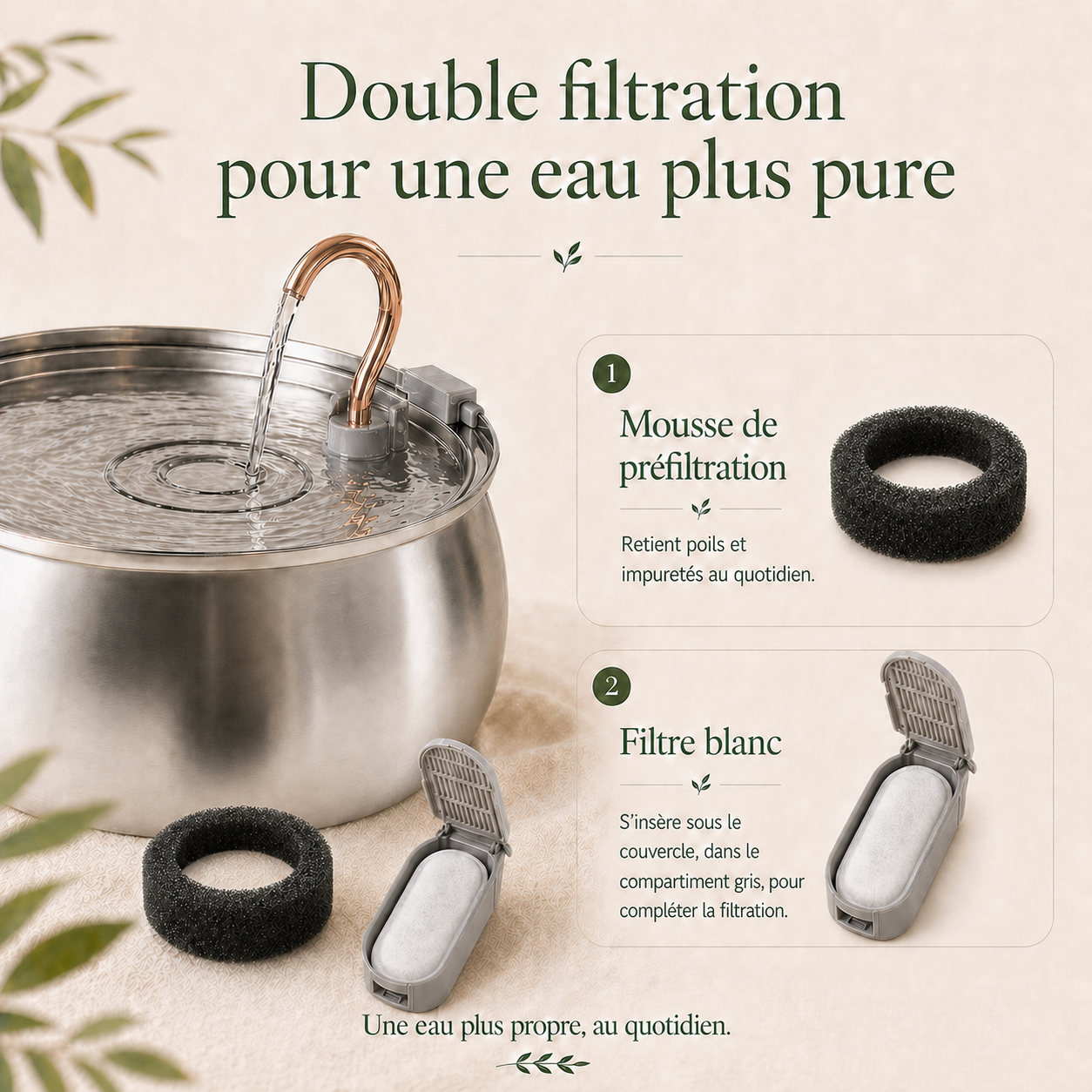 Feryn Signature | Fontaine à eau pour chat