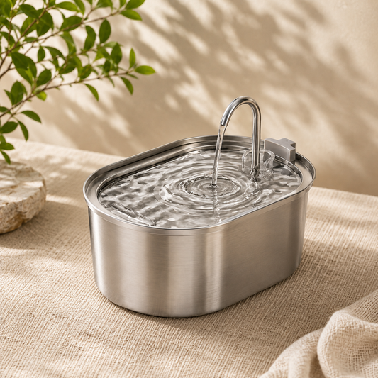 Feryn Linéa | Fontaine à eau inox pour chat Feryn