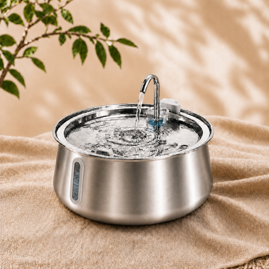 Feryn Clarté | Fontaine à eau inox pour chat Feryn